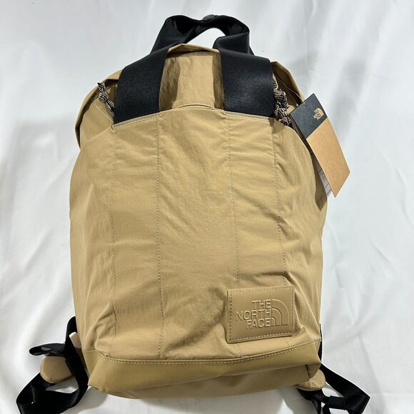 NWT NORTH FACE Women's Never Stop 20L Backpack School Kelp Tan TNF One Size - Picture 1 of 11
